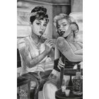 Audrey and Marilyn Tattoo by James Danger Harvey