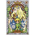 Zelda - Stained Glass Poster