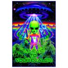 Take Me to Your Dealer Blacklight Poster 