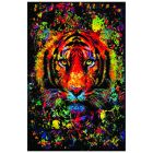 Tiger Splatter - Black Light (Non Flocked)