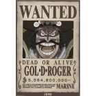 One Piece - Wanted Gol D Roger