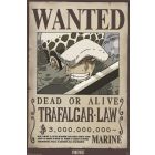 One Piece - Wanted Trafalgar Law